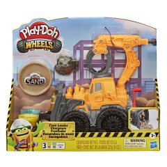 Play-Doh Wheels - Ciastolina Spychacz koparko-ładowarka E9226