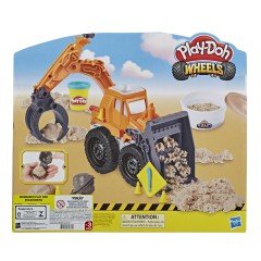 Play-Doh Wheels - Ciastolina Spychacz koparko-ładowarka E9226