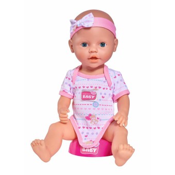 Simba New Born Baby - Lalka funkcyjna Dziewczynka z akcesoriami 43 cm 5039005