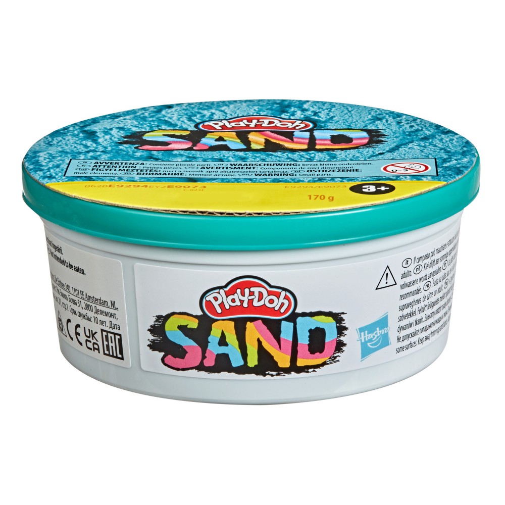 Play-Doh Sand - Piasek Tuba pojedyncza 170g Turkusowy E9294