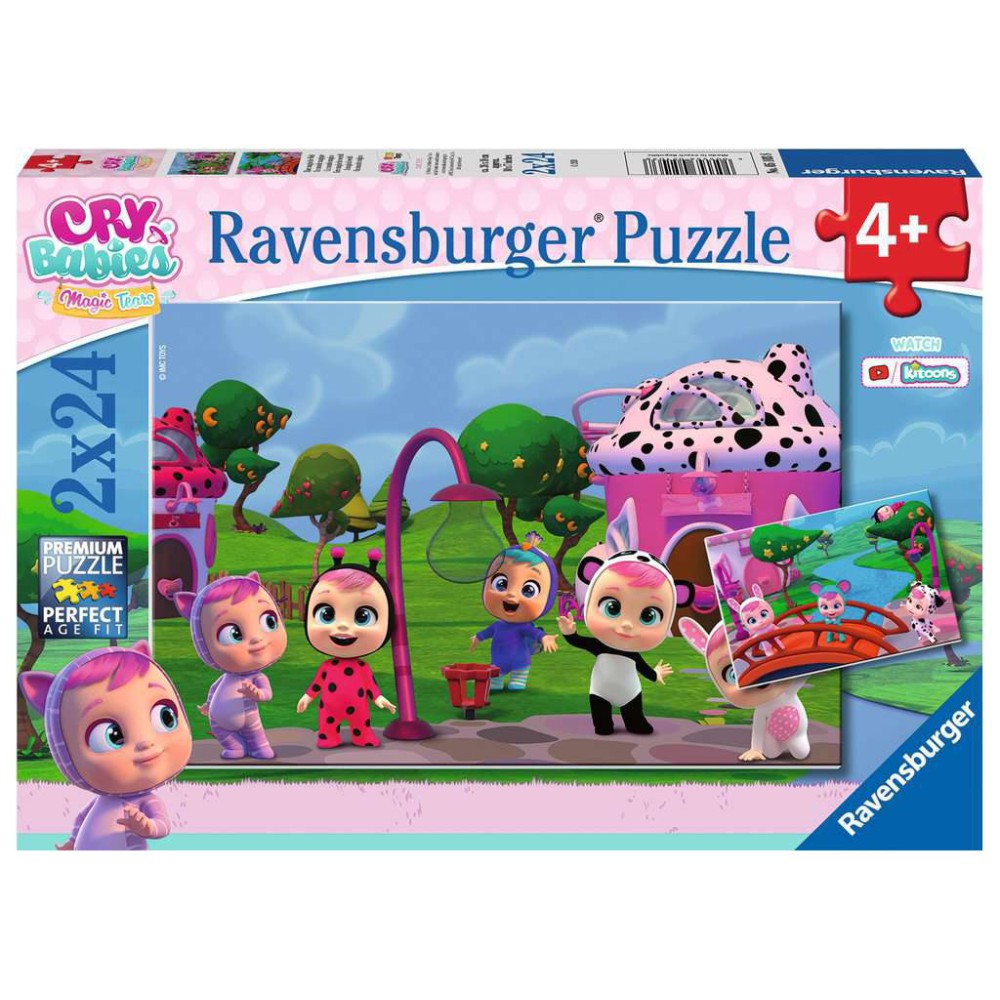 Ravensburger - Puzzle Cry Babies Magic Tears 2x24 elem. 051038