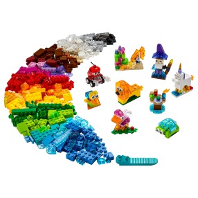 LEGO Classic - Kreatywne przezroczyste klocki 11013