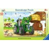 Ravensburger - Puzzle Traktor na polu 15 elem. 060443