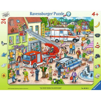 Ravensburger - Puzzle Na ratunek zwierzakom 24 elem. 065813