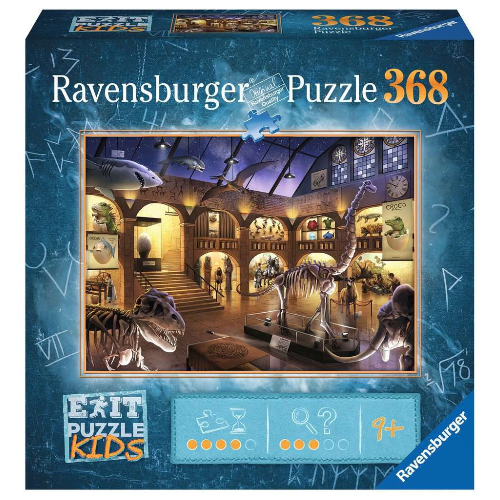 Ravensburger - Puzzle Exit Kids Muzeum historii naturalnej 368 elem. 129256
