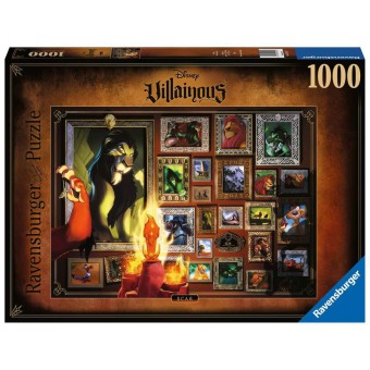 Ravensburger - Puzzle Disney Villainous Skaza 1000 elem. 165247