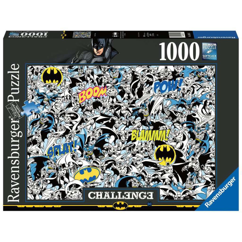 Ravensburger - Puzzle Challenge Batman 1000 elem. 165131