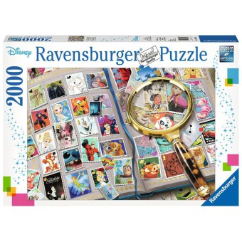 Ravensburger - Puzzle Kolekcja znaczków pocztowych 2000 elem. 167067