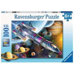 Ravensburger - Puzzle XXL Misja w kosmosie 100 elem. 129393