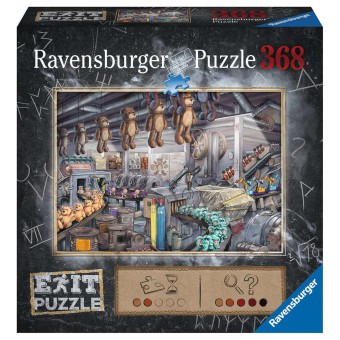 Ravensburger - Puzzle Exit Fabryka zabawek 368 elem. 164844