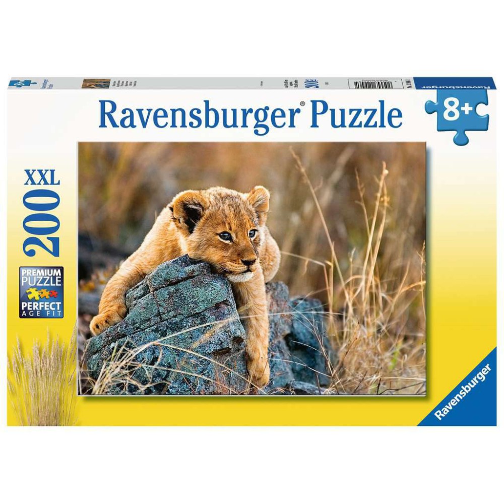 Ravensburger - Puzzle XXL Mały lew 200 elem. 129461