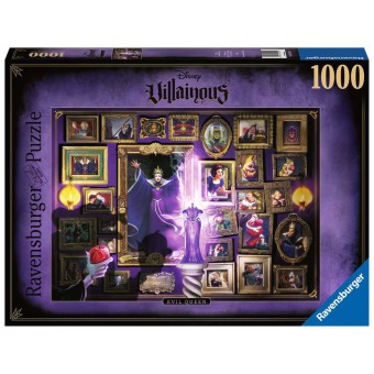 Ravensburger - Puzzle Disney Villainous Zła królowa 1000 elem. 165209