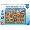 Ravensburger - Puzzle XXL Widok na zamek rycerski 150 elem. 129195