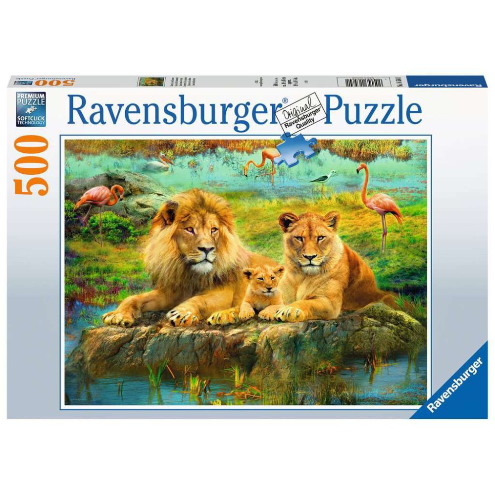 Ravensburger - Puzzle Dzika przyroda 500 elem. 165841