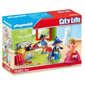Playmobil - Dzieci ze skrzynią z kostiumami 70283
