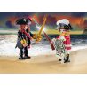Playmobil - Duo Pack Pirat i oficer Rotrock 70273