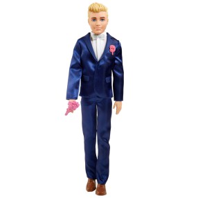 Barbie - Lalka Ken Pan Młody GTF36