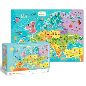 Dodo - Puzzle Mapa Europy 100 el. 300124