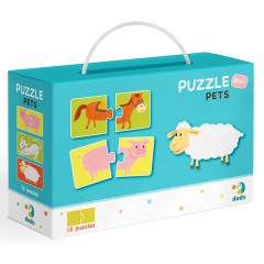 Dodo - Puzzle Duo Zwierzęta 12x2 el. 300115