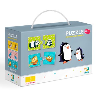 Dodo - Puzzle Duo Mamy i Dzieci 12x2 el. 300150