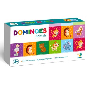 Dodo - Domino zwierzęta 28 el. 300248