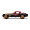 Jada Avengers - Samochód 1966 Chevy Corvette 1:24 + Figurka Black Widow 3225014