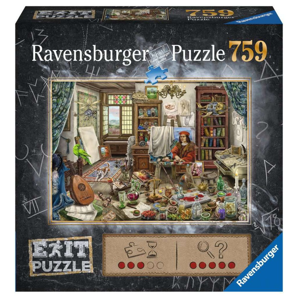 Ravensburger - Puzzle Exit Studio artysty 759 elem. 167821