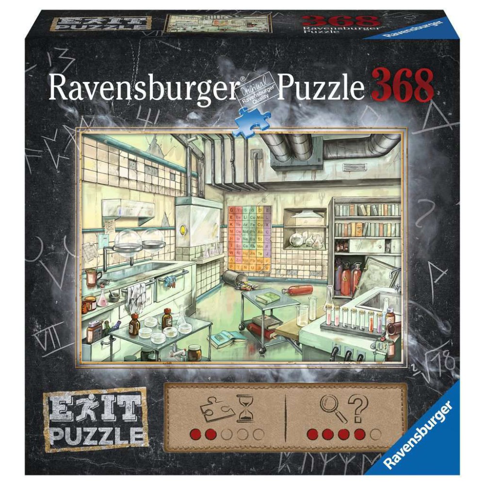 Ravensburger - Puzzle Exit Laboratorium 368 elem. 167838