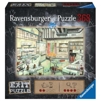Ravensburger - Puzzle Exit Laboratorium 368 elem. 167838