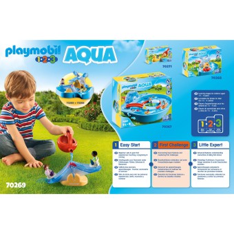 Playmobil - Huśtawka wodna z konewką 70269
