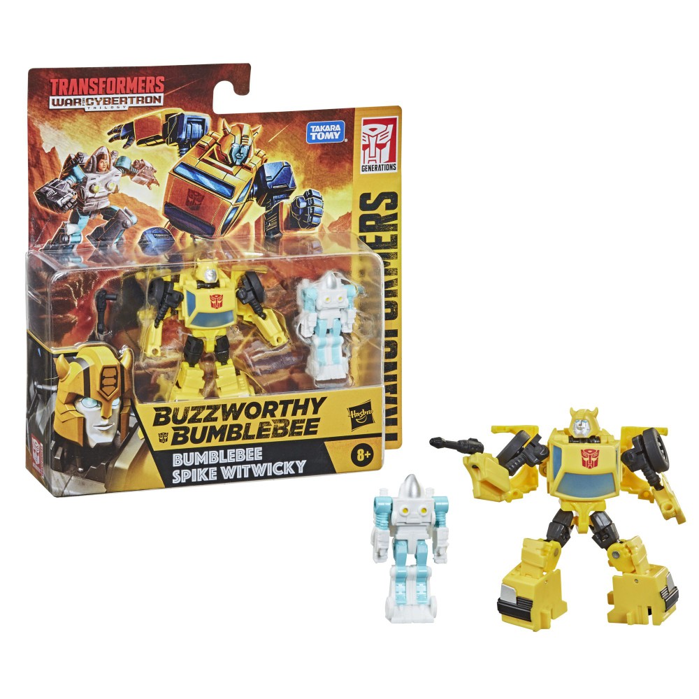 Hasbro Transformers Generations War for Cybertron - Bumblebee & Spike Witwicky 2-Pack F0926