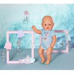 BABY born - Ubranko Body niebieskie dla lalki 43 cm 830130