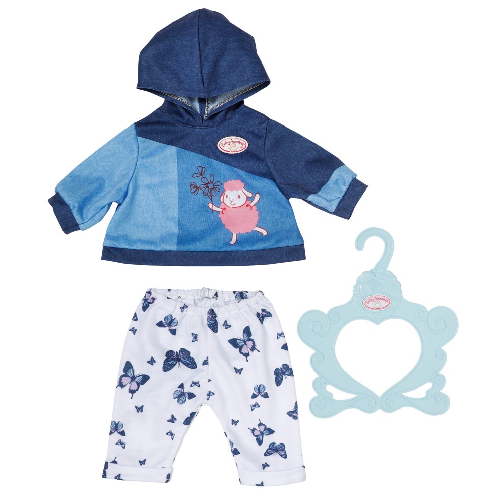 Baby Annabell - Ubranko Niebieska Bluza i spodnie dla lalki 43 cm 704202