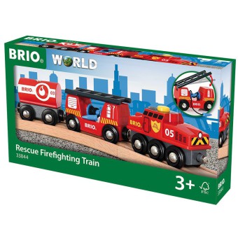 Brio Kolejka - Pociąg straż pożarna 33844