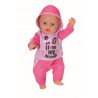 BABY born - Ubranko Dres do joggingu dla lalki 43 cm Różowy 830109