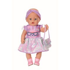 BABY born - Ubranko Strój urodzinowy Sukienka dla lalki 43 cm 830796