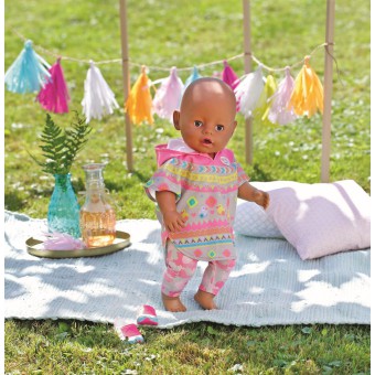 BABY born - Ubranko Modne Ponczo i Spodnie dla lalki 43 cm 830161