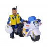 Simba - Strażak Sam Motor policyjny z figurką Malcolm 9251092