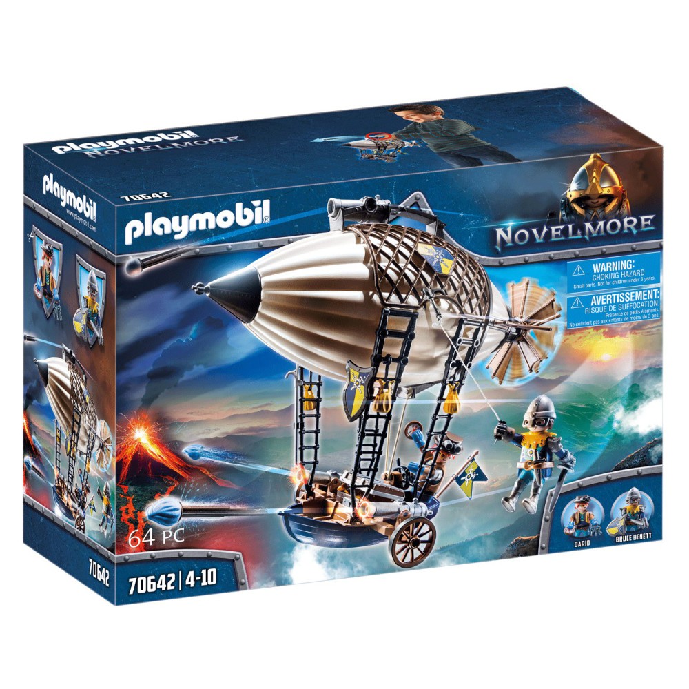 Playmobil - Sterowiec Dario Novelmore 70642