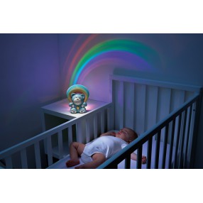 Chicco First Dreams - Miś z projektorem Rainbow Niebieski 104742