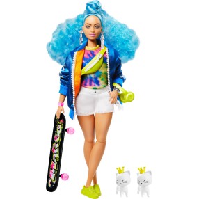 Barbie Extra - Moda Lalka i Zwierzątko + Akcesoria Nr 4 GRN30