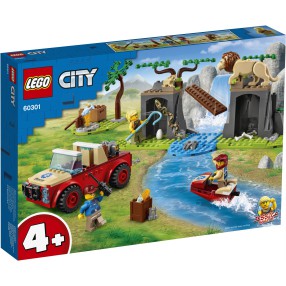 LEGO City - Terenówka ratowników dzikich zwierząt 60301