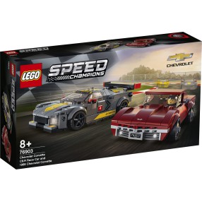 LEGO Speed Champions - Samochód wyścigowy Chevrolet Corvette C8.R i 1968 Chevrolet Corvette 76903 PRZEDSPRZEDAŻ