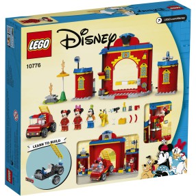 LEGO Mickey and Friends - Remiza i wóz strażacki Myszki Miki i przyjaciół 10776 PRZEDSPRZEDAŻ