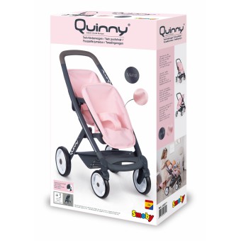 Smoby Maxi-Cosi Quinny - Wózek dla lalek Spacerówka dla bliźniąt 253217