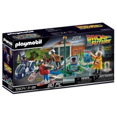 Playmobil - Powrót do przyszłości - Back to the Future II Pościg na deskolotce 70634