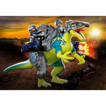 Playmobil - Spinozaur: Podwójna obrona 70625