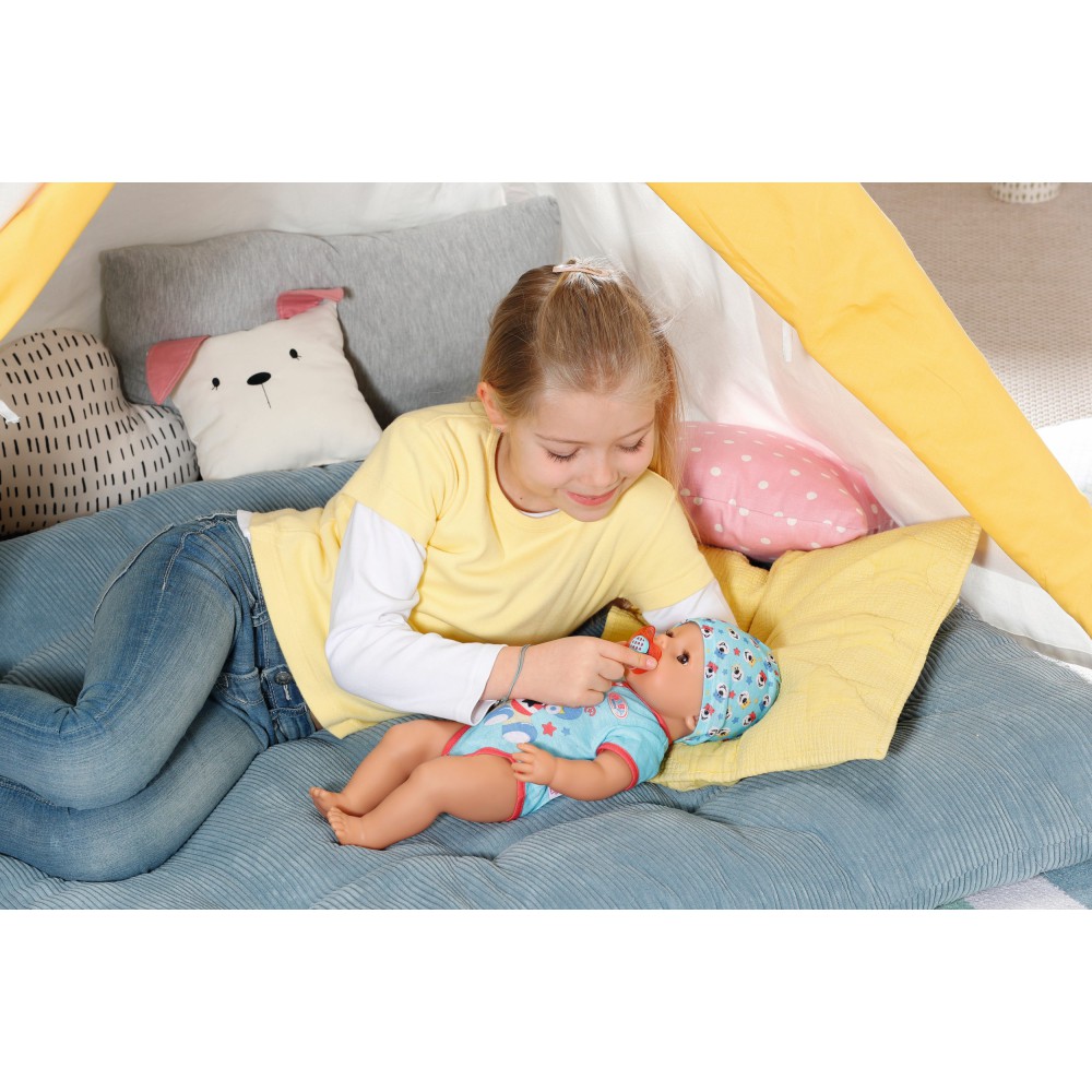 BABY born - Lalka interaktywna Soft Touch Magiczny Chłopiec 43 cm 827963