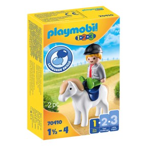 Playmobil - Chłopiec z kucykiem 70410