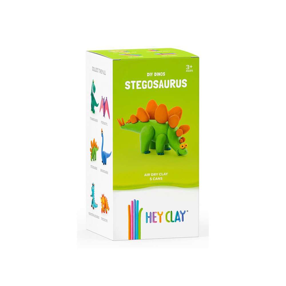 Hey Clay - Masa plastyczna Stegozaur HCLMD002